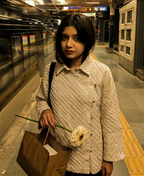 BIAS| PLAIN Oversized Shirt-Cotton Flax